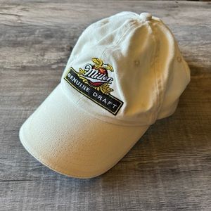 Miller Genuine Draft Hat | Velcro Adjustable Fit